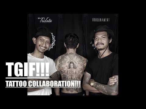 BALI TATTOO EXPO 2019 😆😆😆 TRIDATU TATTOO X ROHORNAMENT!  #TGIF!!!  S1E7
