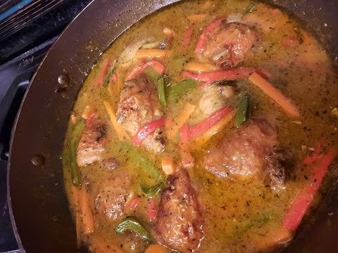 Stir Fry Style Chicken Curry