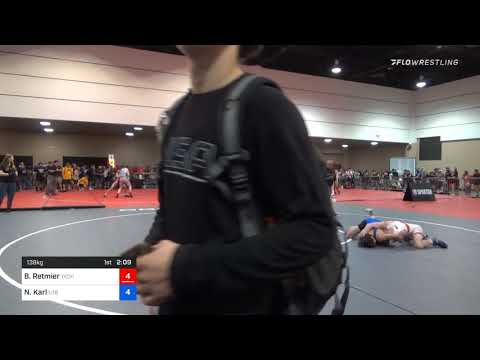 138 Kg Prelims - Brennen Retmier, Tech Squad Wrestling Club Vs Nathan Karl, UTB Wrestling 1d86
