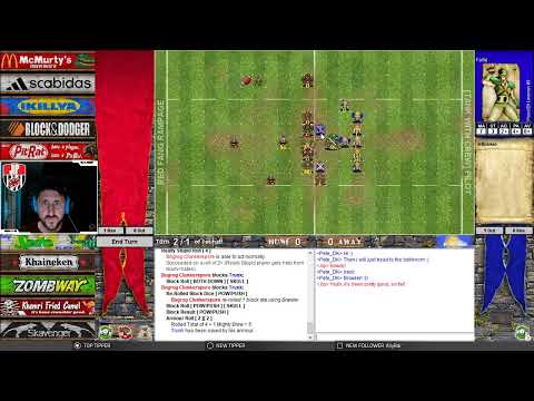 FUMBBL Black Orcs vs Wood Elves (Pete_DK)