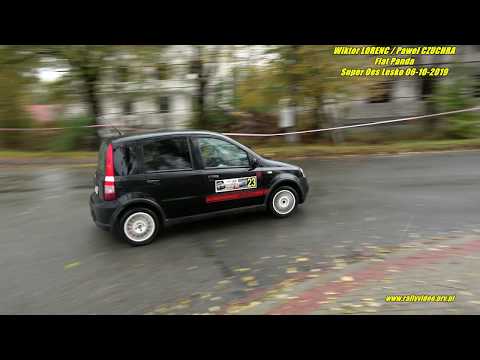 Wiktor LORENC / Paweł CZUCHRA - Fiat Panda - Super Oes Lesko 06-10-2019