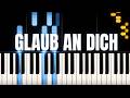 Glaub an Dich | Beary Tunes | Piano Tutorial