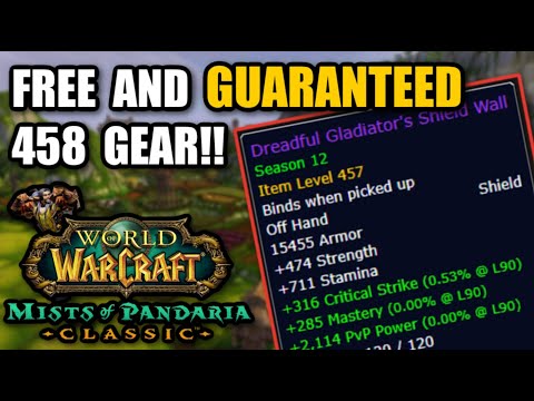 How To Get FREE and GUARANTEED Pre Raid BiS Gear - WoW MoP Classic