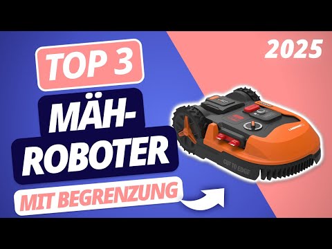 Der beste MÄHROBOTER MIT BEGRENZUNGSKABEL 2025 | TOP 3 Mähroboter im Vergleich