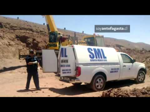 Retiran el cuerpo del trabajador atrapado en pique minero