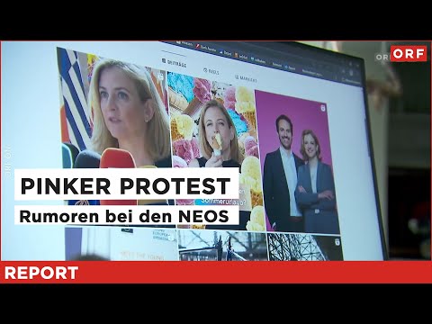 Pinker Protest - Rumoren bei den NEOS | Report 22.07.2025