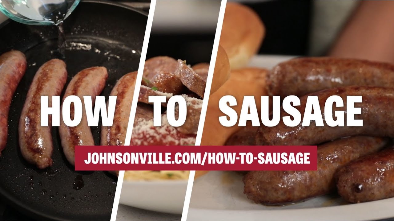 Cast Iron Skillet Johnsonville Breakfast Sausage 