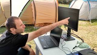 Stratospheric balloon with 4K live photo transmitter Wenet