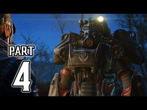Fallout 4 Walkthrough PART 4 Gameplay (PS4) No Commentary @ 1080p HD ✔