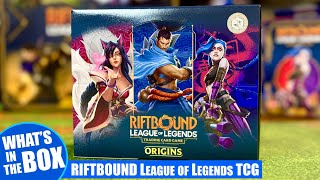RIFTBOUND League of Legends Trading Card Game TCG  |  Booster Box Unboxing  |  Riot Games