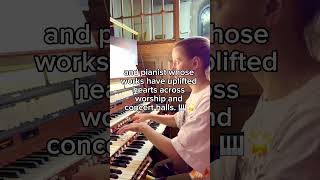 🎶 “Joyful, Joyful, We Adore Thee” by Emma Lou Diemer (1927–2024) — radiant joy! 🤩✨#WomenComposers