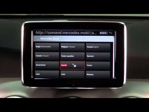 Mercedes-Benz CLA. Modelo 2013. Comunicación. COMAND online APS