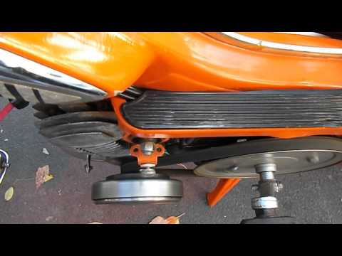 Motobecane 50v Moped Variator Test