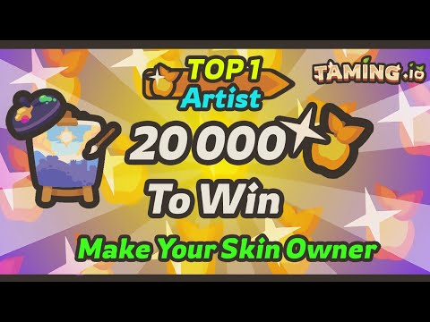 Taming.io Special Event Of Artist! 20.000 Gapple To Win