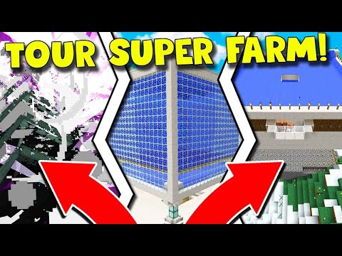 TOUR DELLE MIE SUPER FARM ! - Vanilla su Minecraft ITA #122