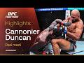 Cannonier Vs Duncan I HIGHLIGHTS I UFCFIGHTNIGHT