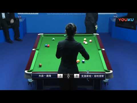 Jason Theron (SA) VS Kristian Phillips (UK) - Overseas - 2018 World Chinese 8 Ball Masters