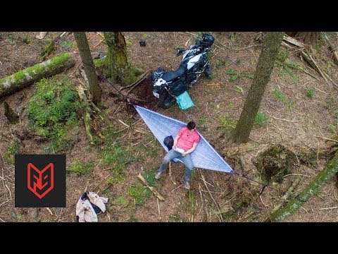 The Smallest Motorcycle Camping Kit