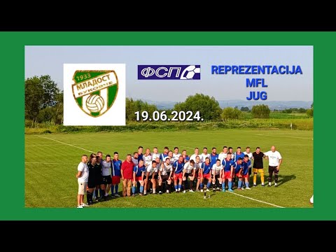 FK MLADOST BUKOVČE - REPREZENTACIJA MFL JUG 1-4 FSP JAGODINA 19.06.2024