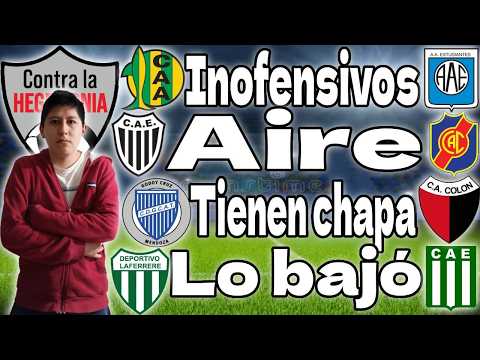 Aldosivi y ERC asintómaticos del gol. El pincha de Caseros y Colegiales salen del fondo. CLH 90