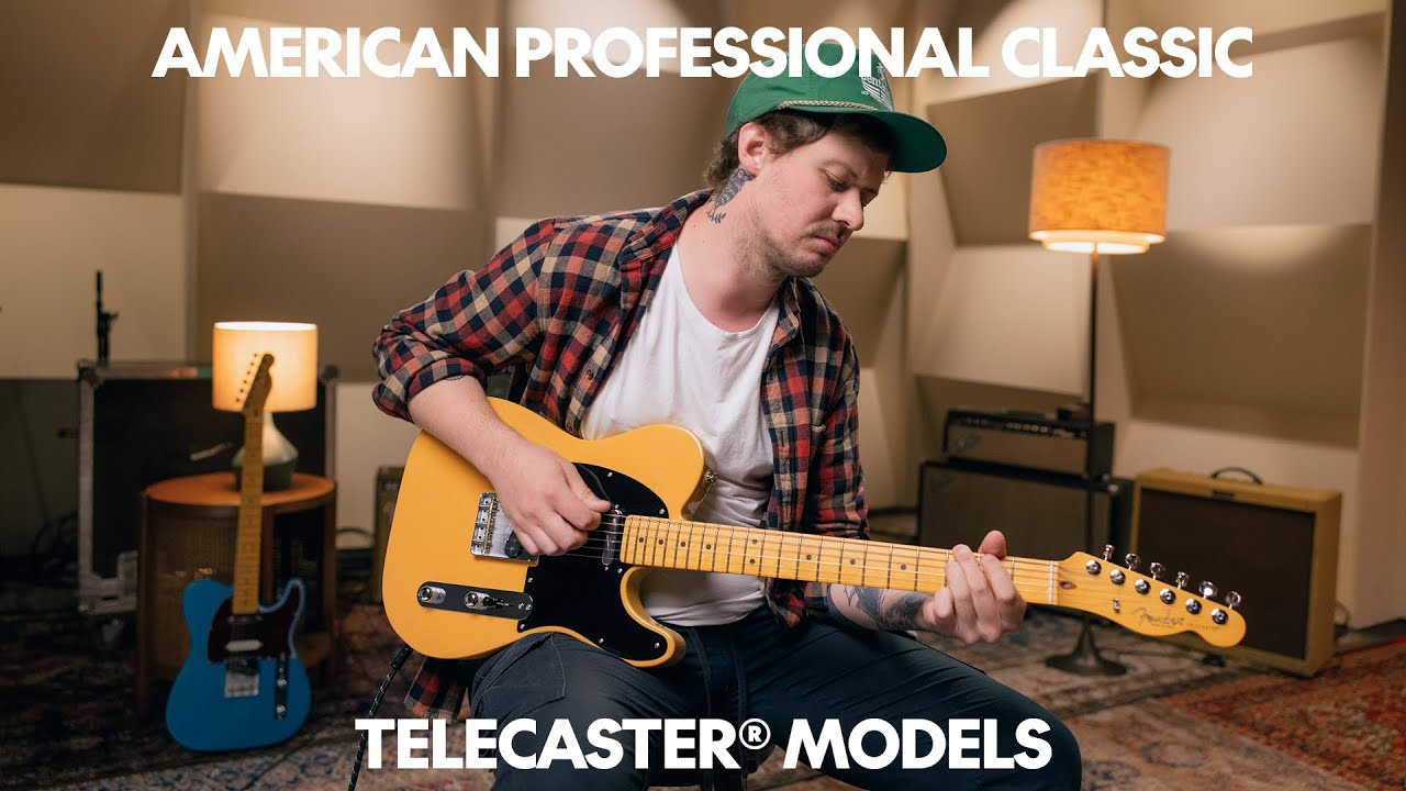 Fender American Professional Classic Telecaster - Rosewood Fingerboard - Faded Dakota Red
