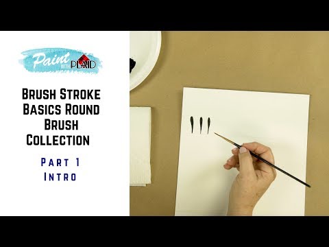 Brush Stroke Basics Round Brush Collection - Part 1 - Intro