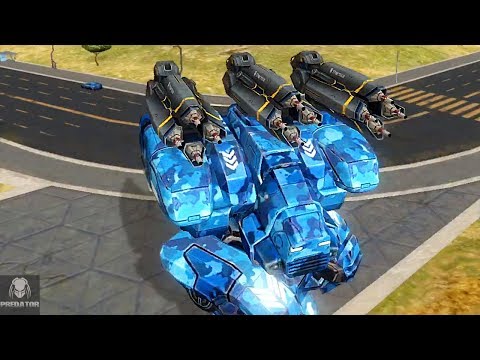 MAX Fury Thermite Obliterating Enemies | Intense Heavy Damage Gameplay | War Robots