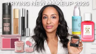 New Makeup Releases 2025 | Full Face with Huda, Prada, Westman Atelier + Duo-Toned Eye Look | Mo 🌸