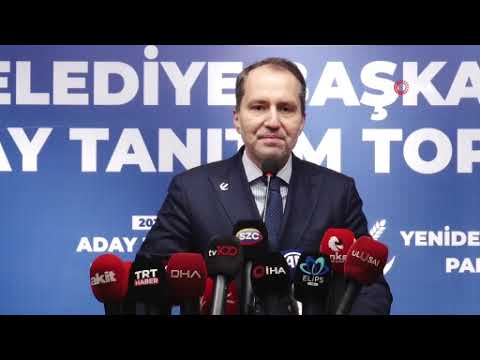 Yeniden Refah Partisi belediye başkan adaylarını açıkladı