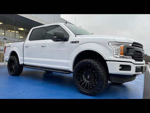 2020 Ford F150 Covert Edition Leveled on 22" Moto Metals & 33s