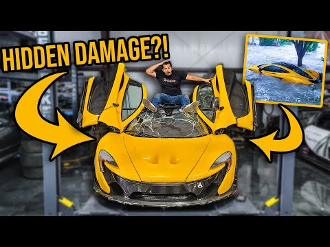Rebuilding A Flooded $2,000,000 McLaren P1 | Part 1