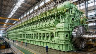 Deep Inside the World’s Most Powerful Marine Engine. Mega Marine Engineering Documentary