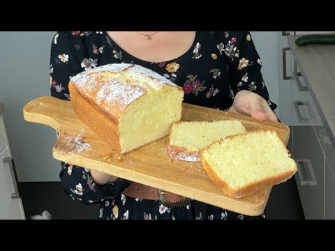 Moist lemon mascarpone cake👌Lightning fast