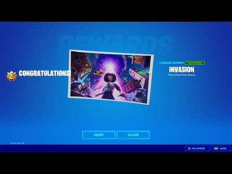 How to Unlock FREE Invasion loading Screen in Fortnite - All Week 14 Legendary Challenges Guide