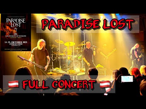 Paradise Lost Live FULL CONCERT Dornbirn Austria October 25 2025 🇦🇹