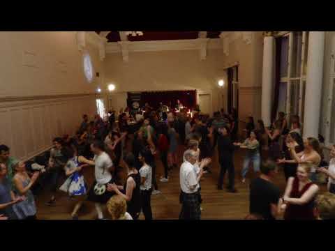 Dancing at Edinburgh Ceilidh Club on Tuesday 3rd September with HotScotch Ceilidh Band