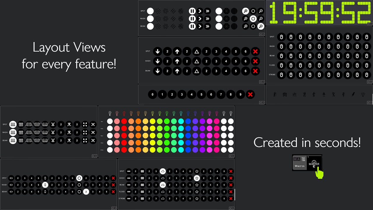 Create your grandMA3 BUSKING SHOWFILE in under 30 min (effects, layouts and more)
