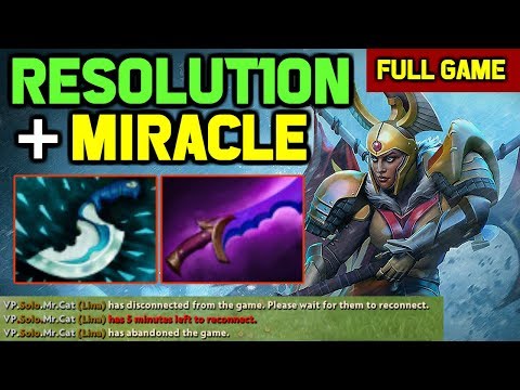 Resolut1on LC carrying Miracle- Slark in VP + Nigma Pub Civil War