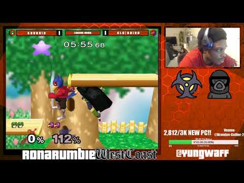 KoDoRiN (Marth) vs SFAT (Falco) | Loser's Eighths | Rona Rumble: West Coast XIV