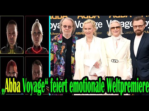 „Abba Voyage“ feiert die emotionale Weltpremiere in Arbeit.