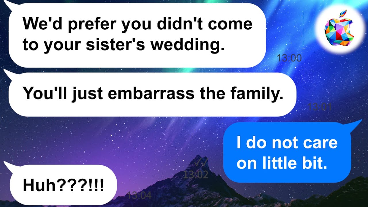 【Apple】My parents ditch me as soon as my sister lands a bigshot husband. Good riddance!