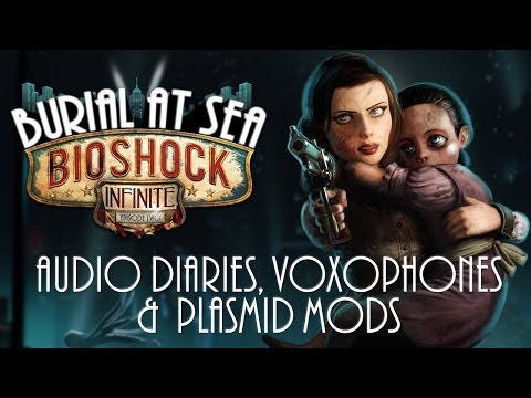 BioShock Infinite: Burial at Sea Episode 2 - Collectibles: Audio Diaries, Voxophones & Plasmid Mods