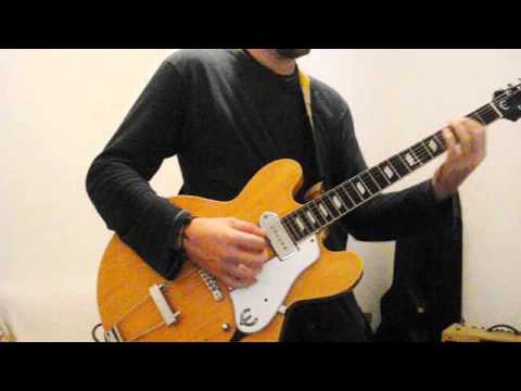 Epiphone Casino Red w/ Bigsby Tremolo and Schaller Roller Bridge image 7