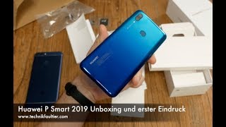 Huawei P Smart 2019 Unboxing und erster Eindruck