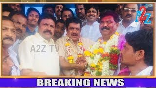 preview picture of video 'B.Z.Zameer Ahmed Felicitated to SK Kariyanna Newly Elected as Zilla Panchayat at Haveri, A2Z TV'