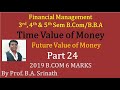 Time Value Of Money In Kannada PART 24 B Com 2019 Question Paper For 6 Marks By Srinath Sir