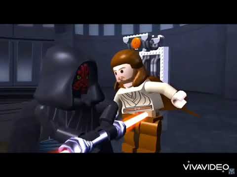 Obi wan screams no but in LSW the complete saga