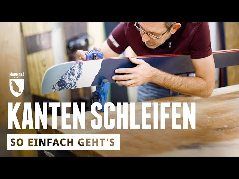 Preparing ski edges - how to sharpen your edges yourself