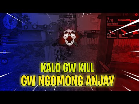 KALO GW KILL GW NGOMONG ANJAY - FREE FIRE INDONESIA