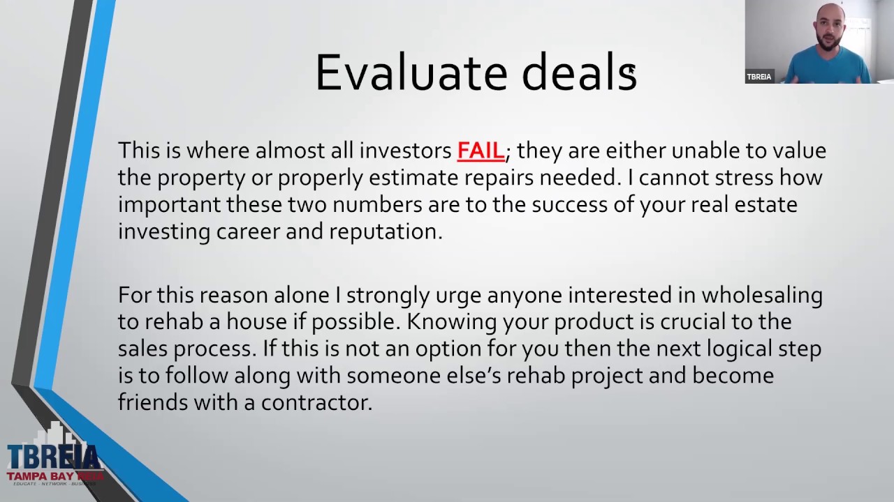 Evaluate Deals